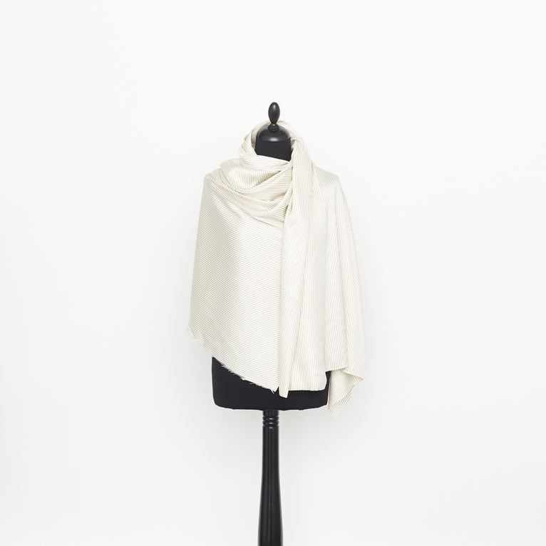 T23C04871 | Satinated Silk Stripe - view 3
