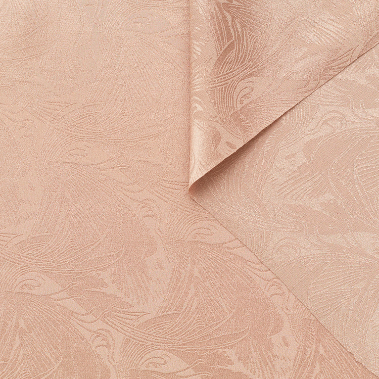 T23C04875 | Abstract Birds Silk Satin Jacquard - view 1