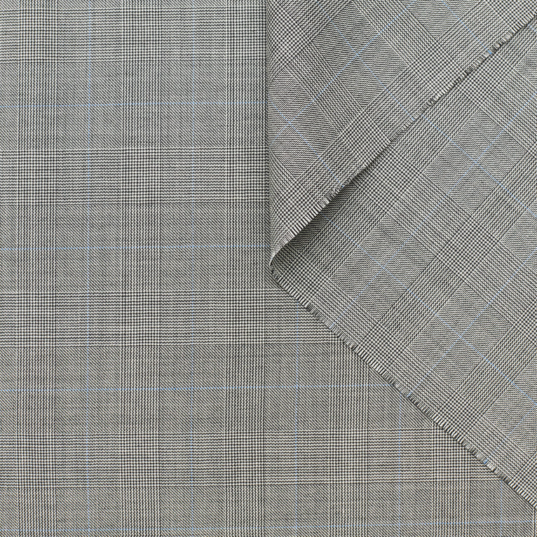 t23c04897 | Micro Prince de Galles en Laine pour Tailleur - vue 1