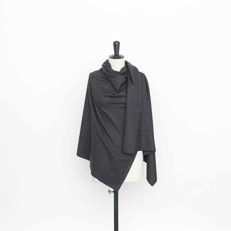  Wool Pinstripe Twill