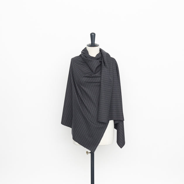 T23C04899 | Wool Pinstripe Twill