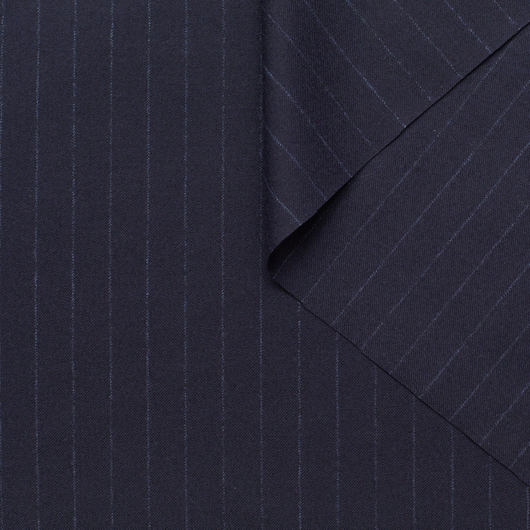 T23C04899 | Wool Pinstripe Twill - view 1