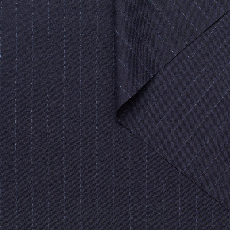 T23C04899 | Wool Pinstripe Twill - view 1
