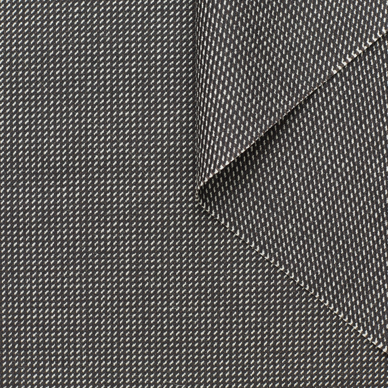 t23c04915 | Sergé de Laine Graphique pour Tailleur - vue 1