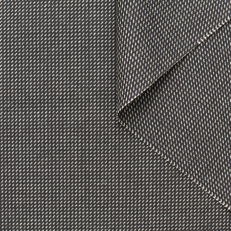 t23c04915 | Sergé de Laine Graphique pour Tailleur - vue 1