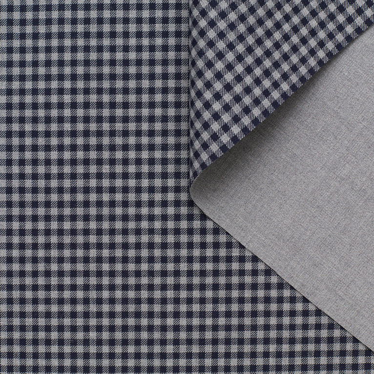 T23C04924 | Splittable Gingham Wool - view 1