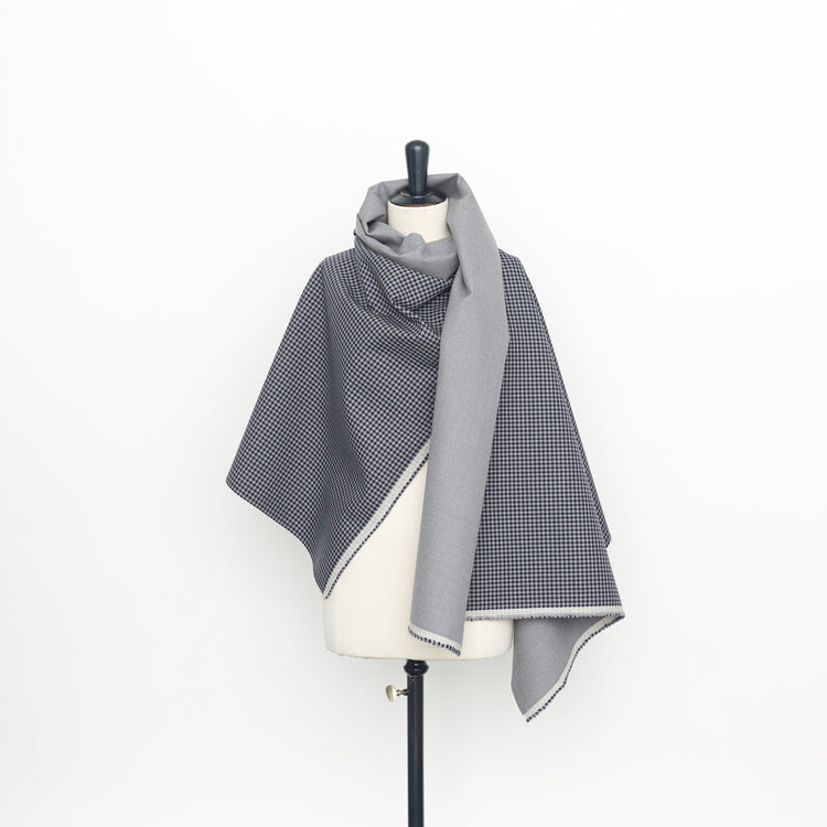 T23C04924 | Splittable Gingham Wool - view 2