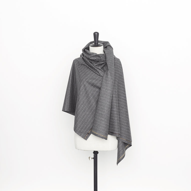 t23c04928 | Flanelle Pinstripe en Laine - vue 2