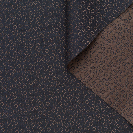 t23c04940 | Crêpe de Laine Jacquard Floral