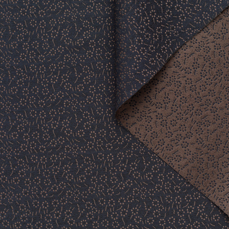 t23c04940 | Crêpe de Laine Jacquard Floral - vue 1