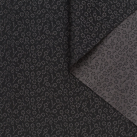 t23c04940 | Crêpe de Laine Jacquard Floral