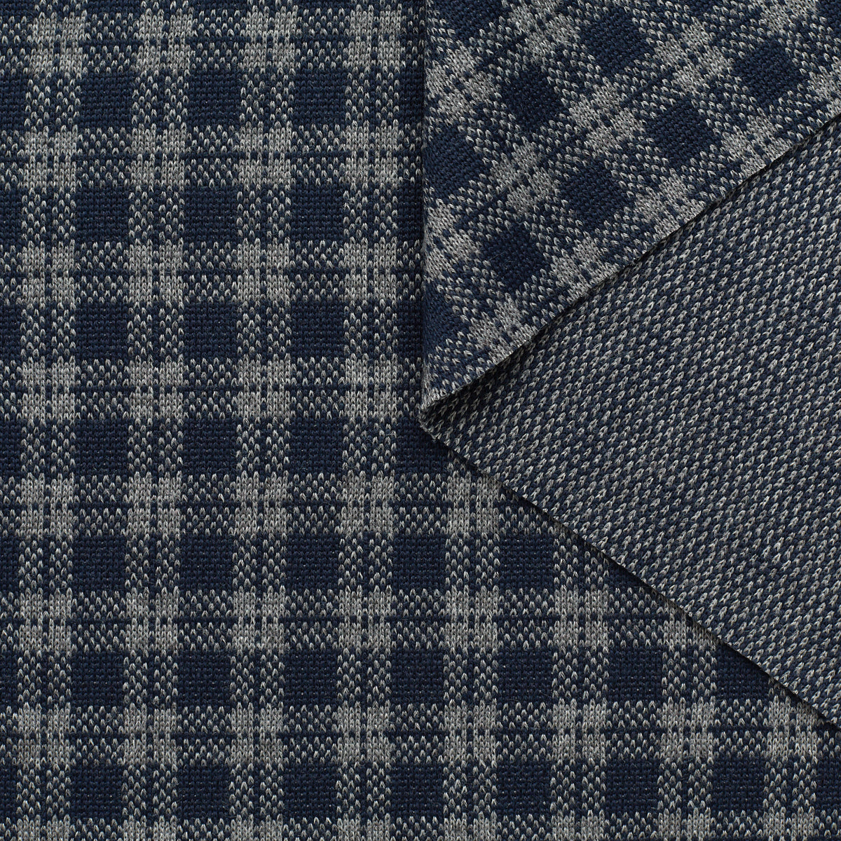 T23C04946 | Wool Melange Checked Knit