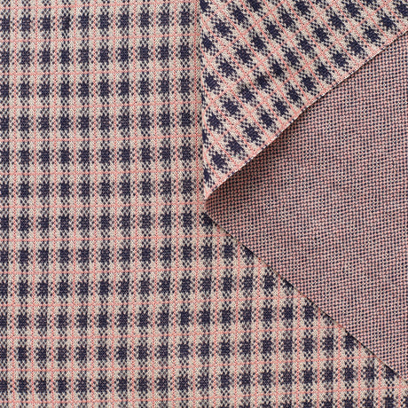 T23C05001 | Check Cotton Stretch Jersey