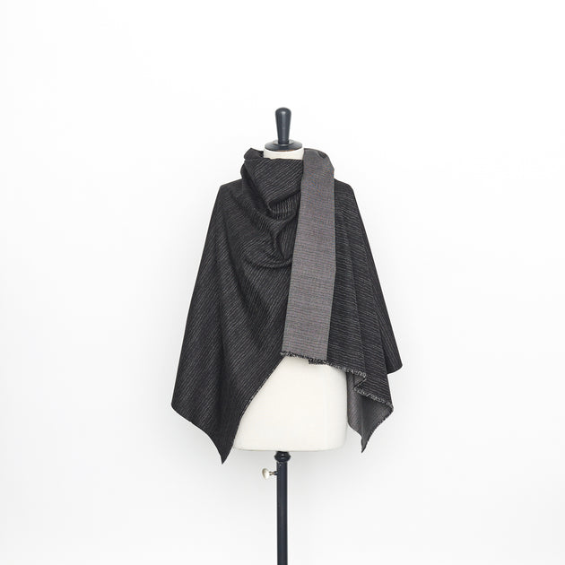 T23C05003 | Striped Cotton & Wool Diagonal