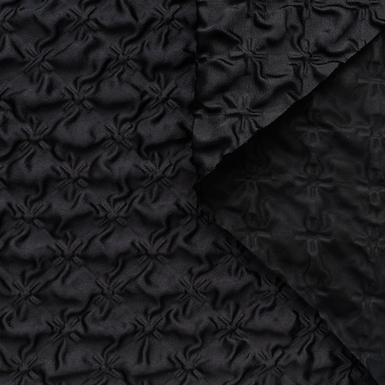 t23c05006 | Jacquard Diamant Cloqué en Soie - vue 4