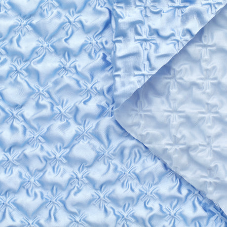  Jacquard Diamant Cloqué en Soie