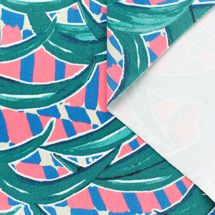 T23K04074 | Palm Print Gabardine - view 1