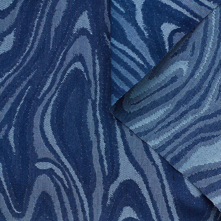 T23K04077 | Moire Denim Jacquard - view 1
