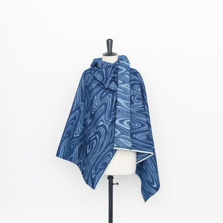  Moire Denim Jacquard