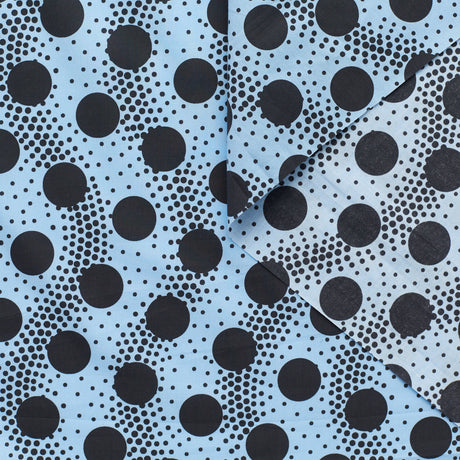 T23K04094 | Waves & Dots Print Poplin