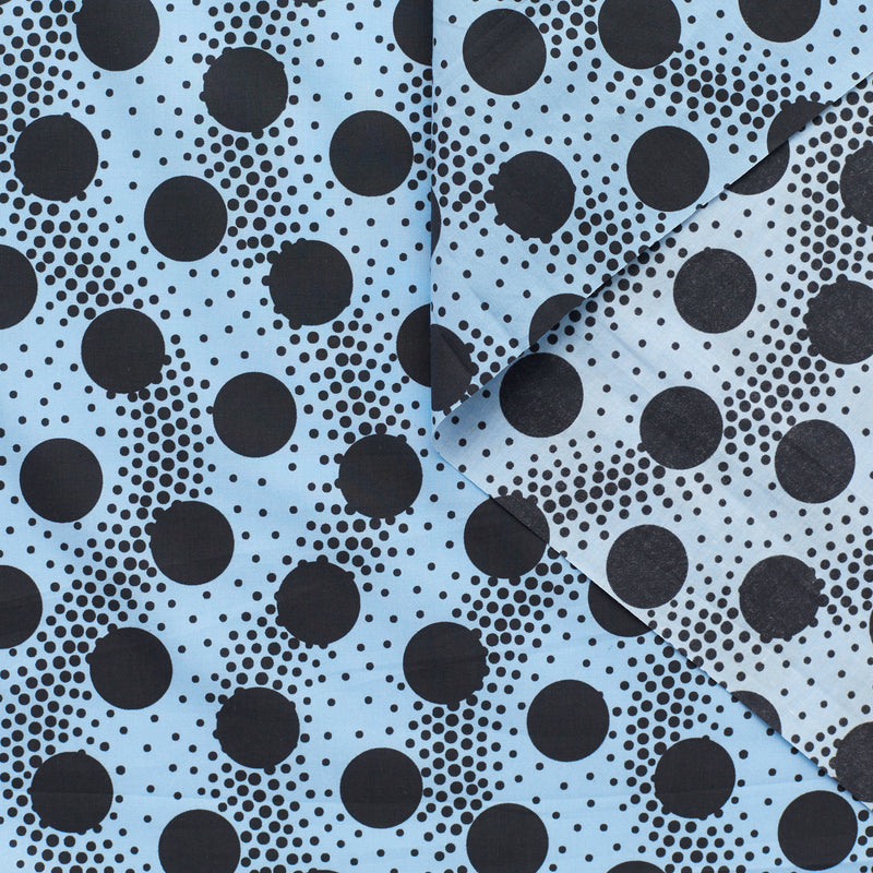 T23K04094 | Waves & Dots Print Poplin