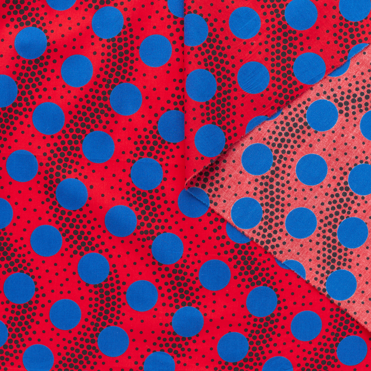 T23K04094 | Waves & Dots Print Poplin