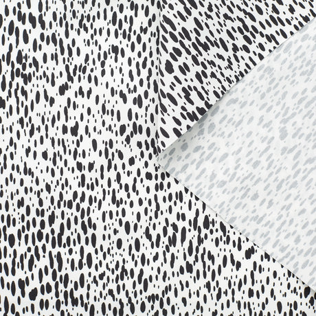 t23k04118 | Sergé Imprimé Pois Peint