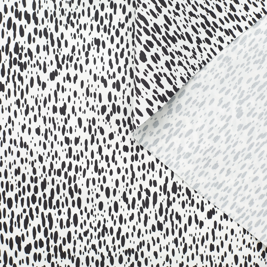 t23k04118 | Sergé Imprimé Pois Peint