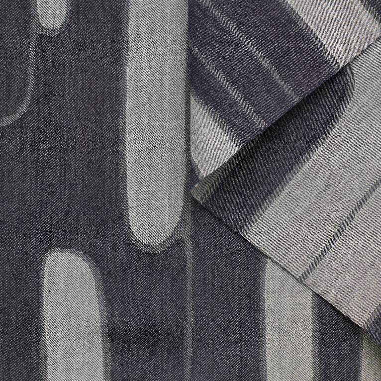 T23K04119 | Cactus Shapes Jacquard Denim - view 1
