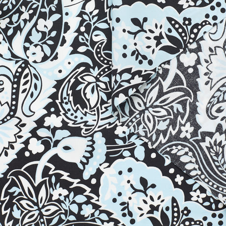 T23K04121 | Paisley Print Poplin