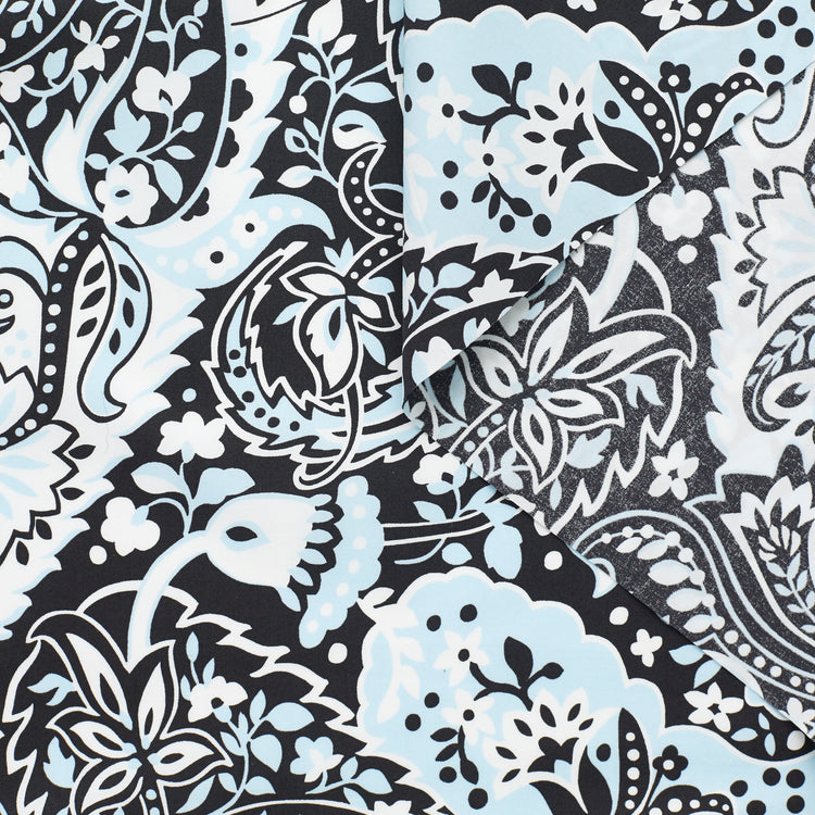 T23K04121 | Paisley Print Poplin - view 1