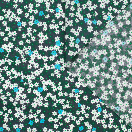 t23k04188 | Popeline de Coton Imprimée Petites Fleurs de Molène