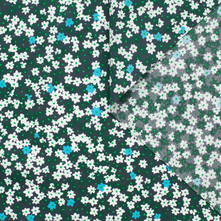 t23k04188 | Popeline de Coton Imprimée Petites Fleurs de Molène - vue 3