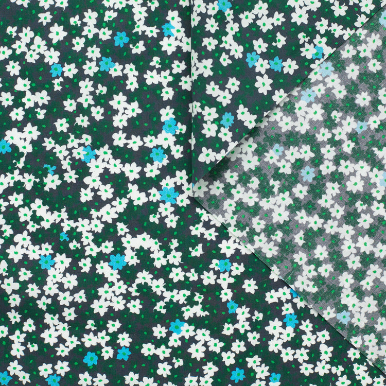 t23k04188 | Popeline de Coton Imprimée Petites Fleurs de Molène - vue 1