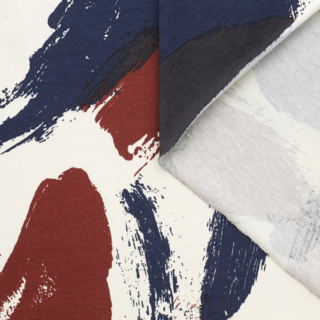 T23K04217 | Paint Brush Print Jersey