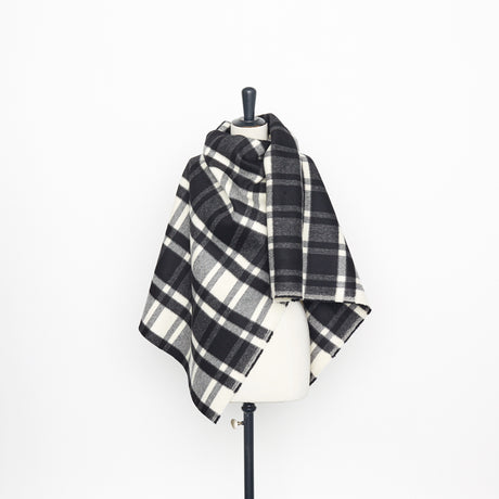  Drap de Laine Tartan Séparable