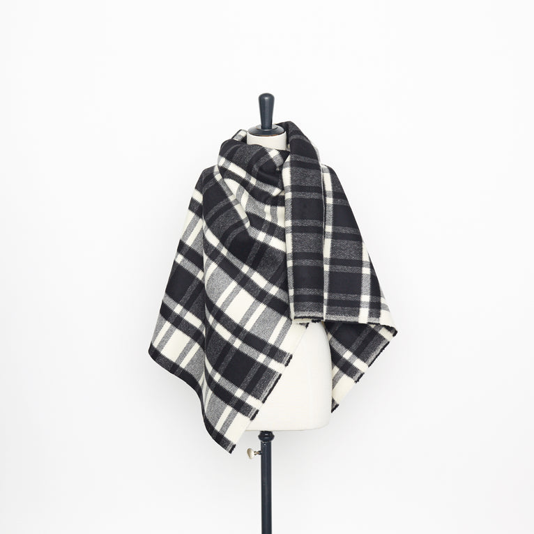 t23m05054 | Drap de Laine Tartan Séparable - vue 2