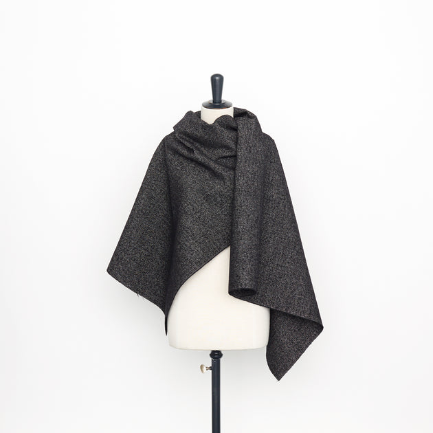 T23M05059 | Wool Herringbone Tweed