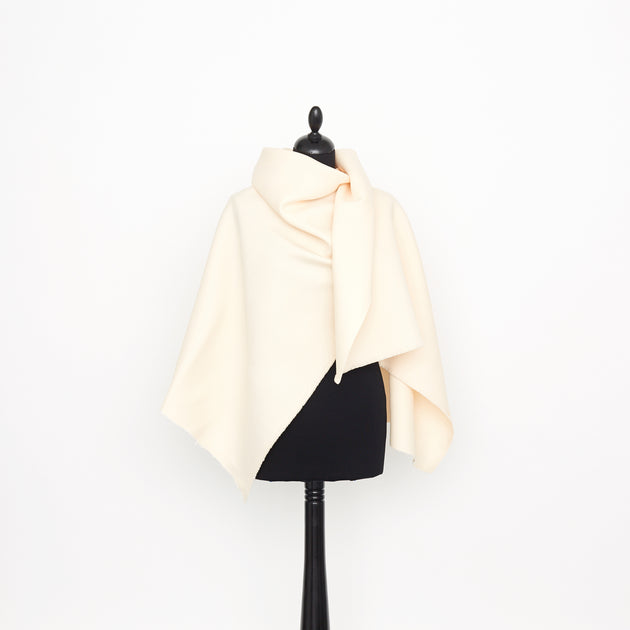T23M05061 | Double Face Wool & GOTS Silk Cady