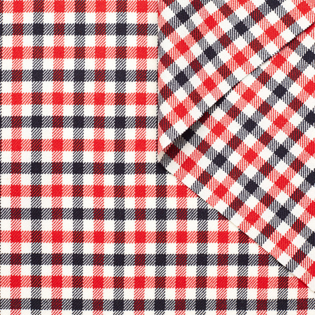 T23M05071 | Virgin Wool Gingham