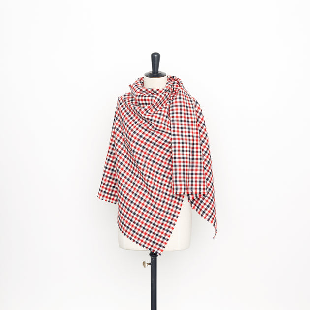 T23M05071 | Virgin Wool Gingham