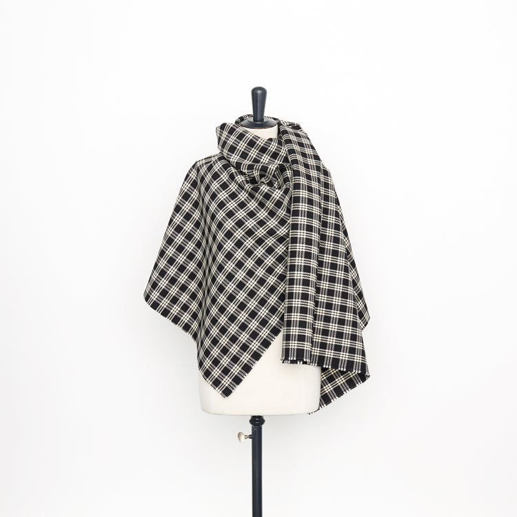 T23M05076 | Dry Check Virgin Wool Natté - view 2