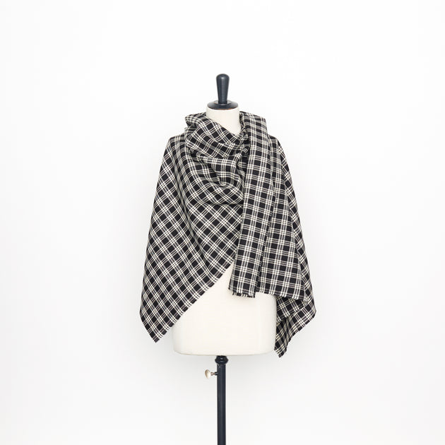 T23M05077 | Check Virgin Wool Natté