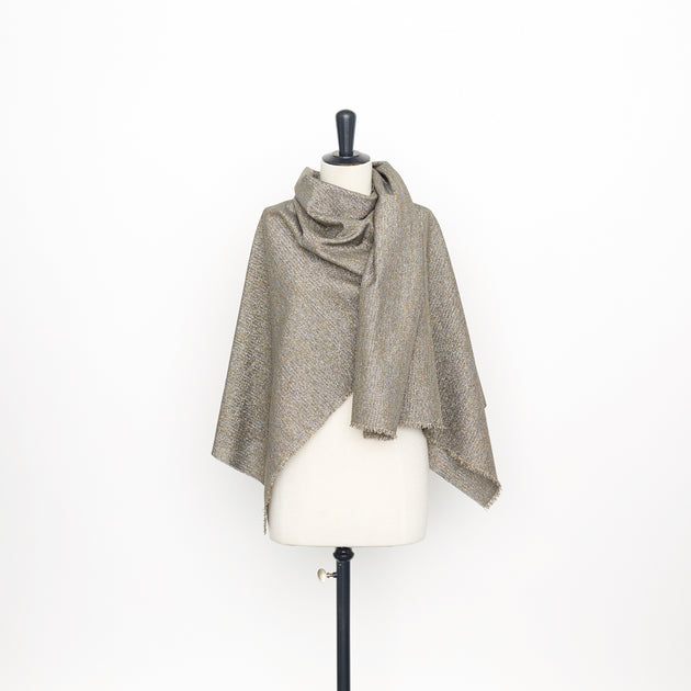 T23M05084 | Silver & Gold Lurex Canvas