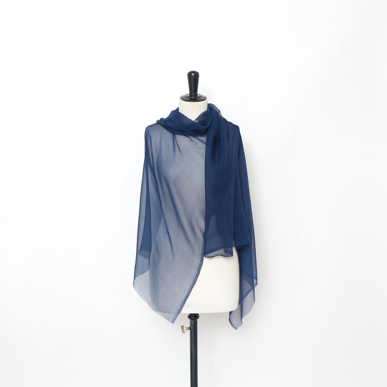 t23m05653 | Mousseline Crêpe en Soie - vue 13