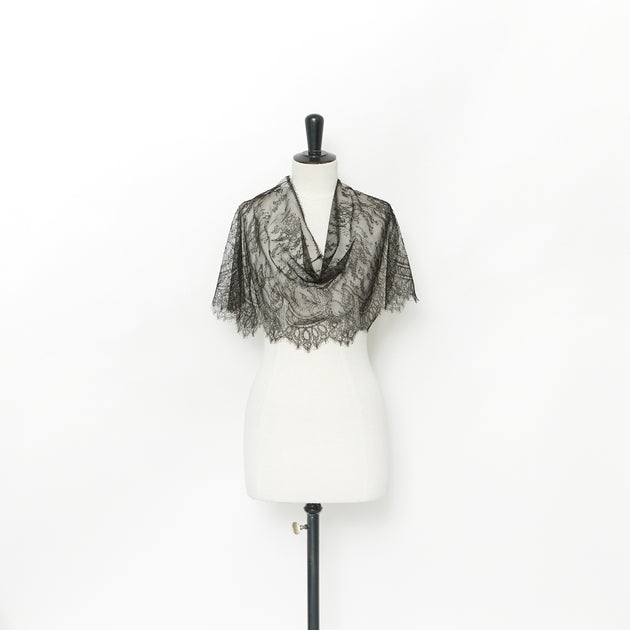 T23M05660 | Floral Scalloped Lace 36cm