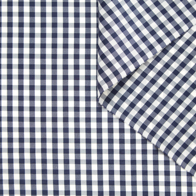 T23M05674 | Silk Gingham Taffetas
