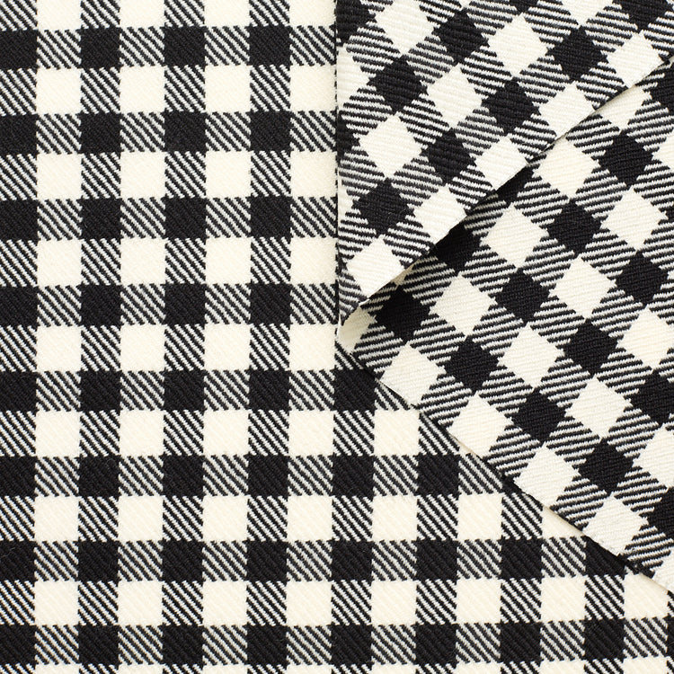 T23M05691 | Wool Gingham Suiting - view 1
