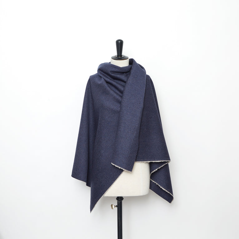 T23M05709 | Splittable Denim-Like Wool Drap - view 2