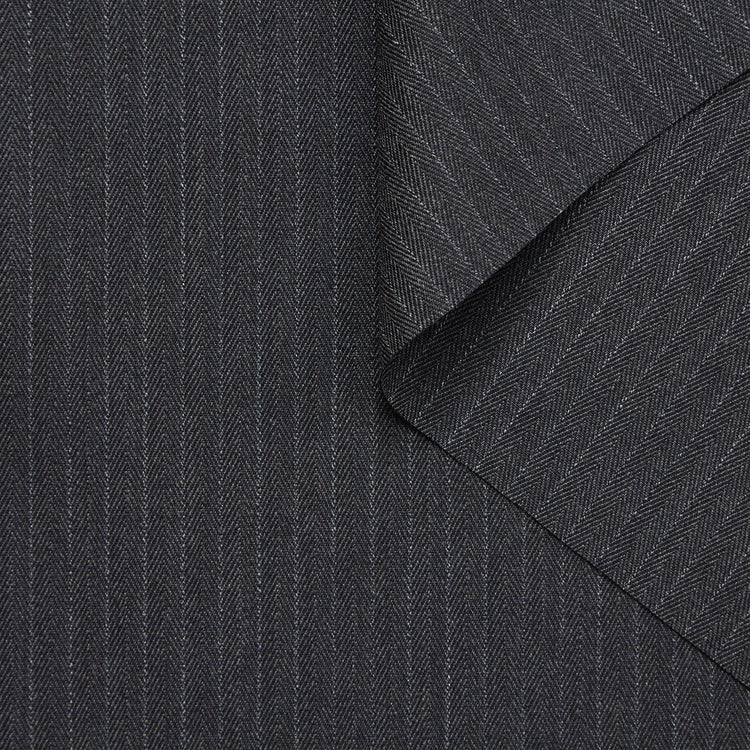 T23M05710 | Pinstripe Wool &amp; Mohair Herringbone - view 1